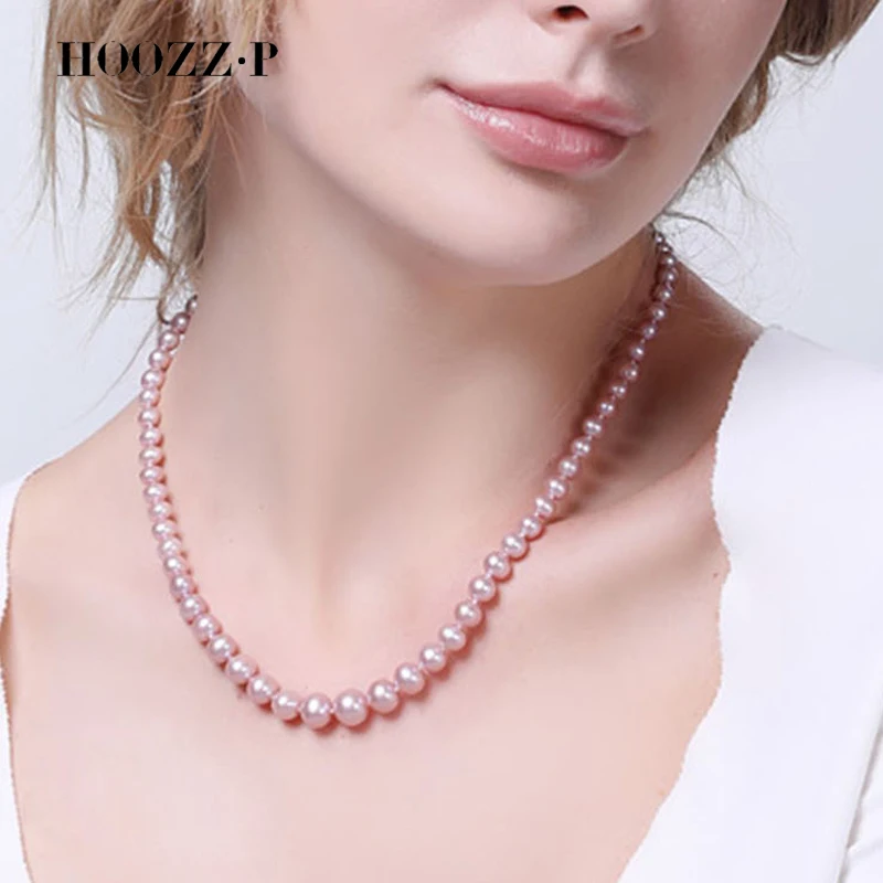 Necklace - 2-Strand AA+ Large Oval Freshwater Pearls & 925 Sterling Si |  MaiYa Pearls