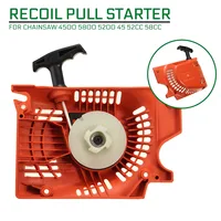 Recoil Pull Starter For Chinese Chainsaw 4500 5800 5200 45 52cc 58cc Red Raptor 1