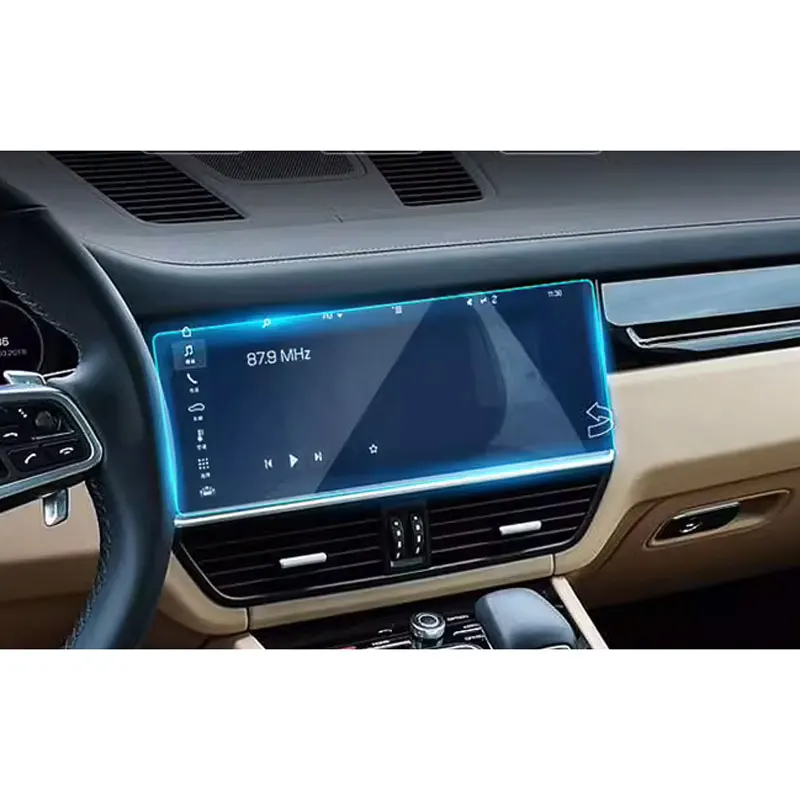 

For Toyota Land Cruiser LC300 2022 2023 12.3 inch Car radio GPS Navigation Interior accessories Tempered glass screen protector