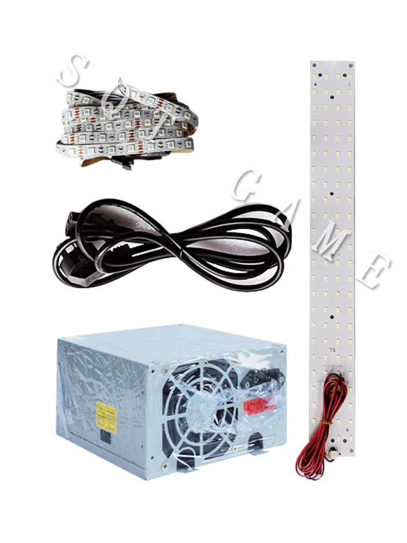 Toy Crane Kit Doll Machine DIY accessory Claw machine Slot machine game board Coin receiver, button wire harness, claw for crane 4