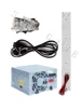 Toy crane assembly kit DIY claw machine slot game board coin receiver, button, wire harness, claw for crane mounting 4