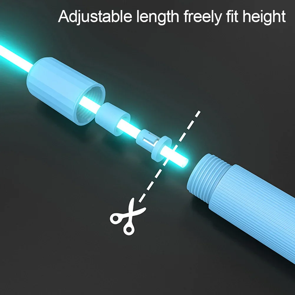 LED Night Glow Jump Ropes Glowing Skipping Rope Kids Adjustable Children Adults Portable Training Sports Fitness Equipment jump rope