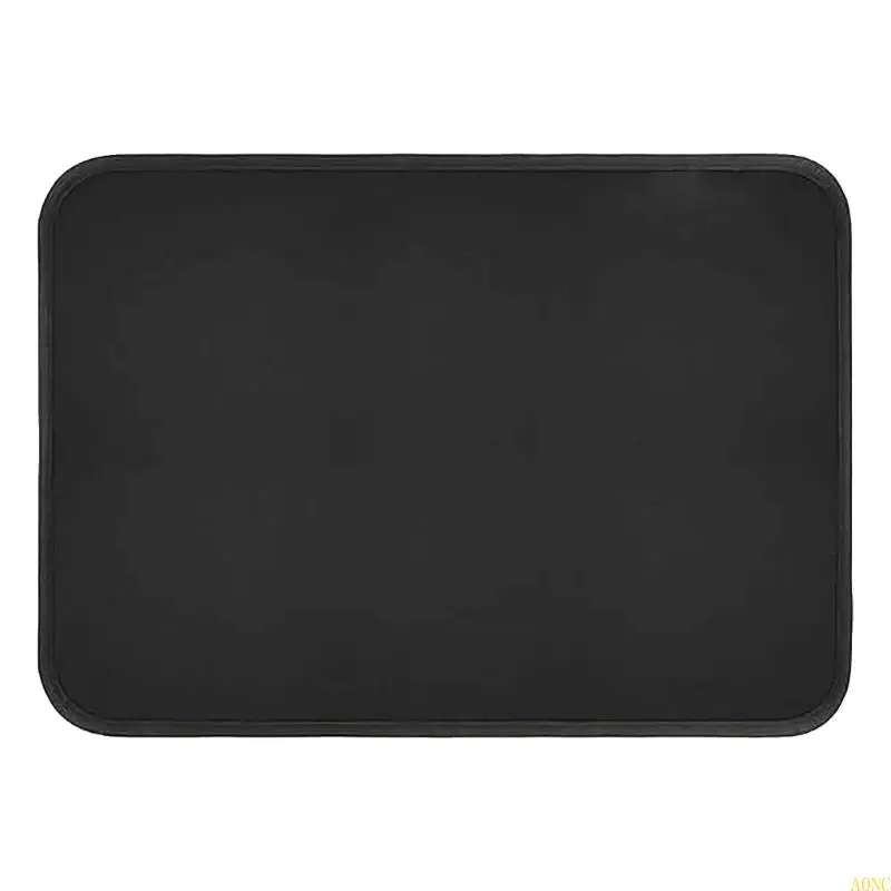 A0NC 60x40CM Heat Resistant Mat Fireproof and Waterproof Floor Protector Perfect for Outdoor Grilling and Cooking Appliances