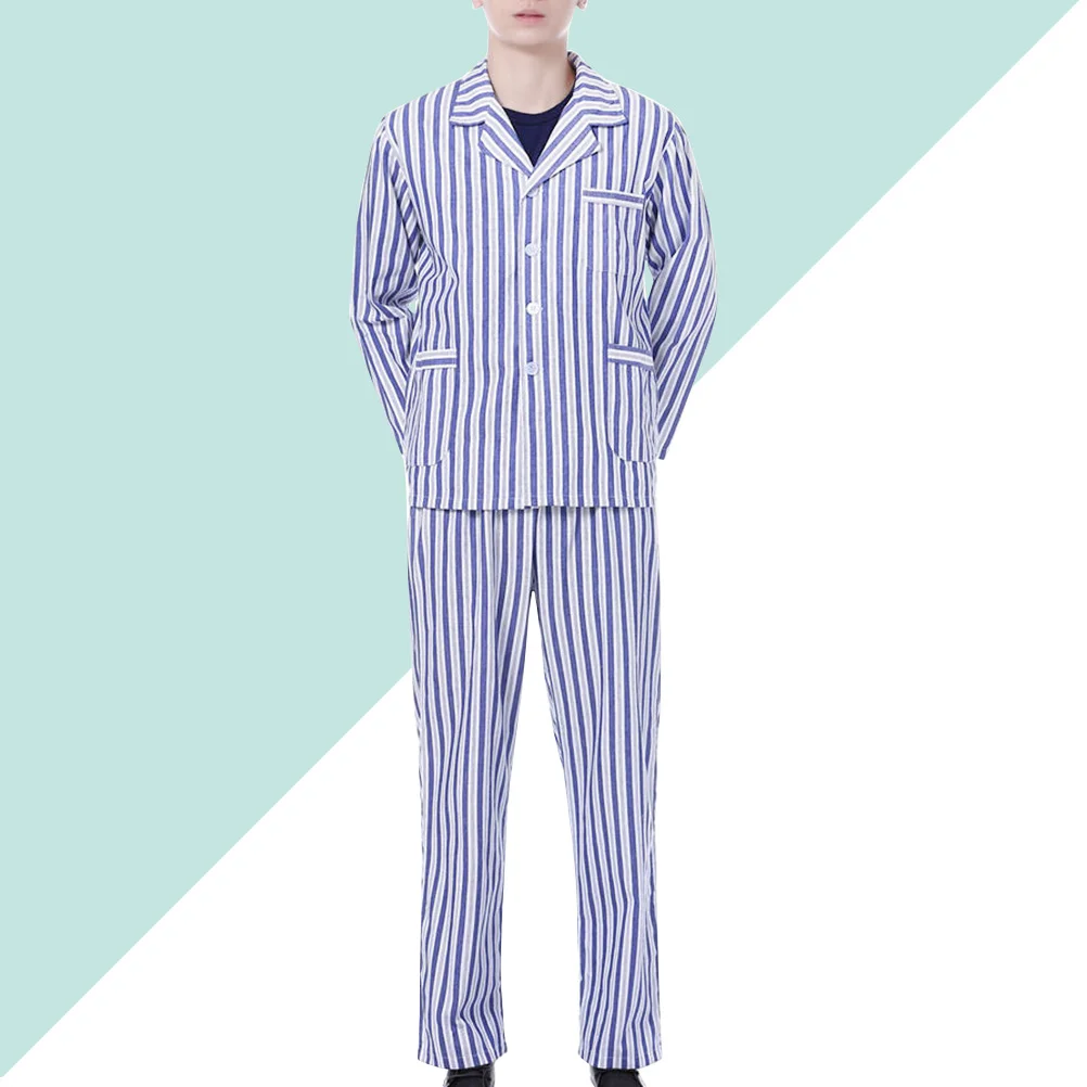 Cotton Long Sleeve Patients Sleepwear Maternity Nursing Nursing Work Jackets For Men Home