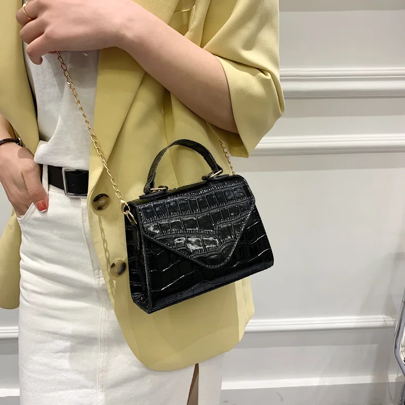 

Chain bag women's advanced feeling new alligator pattern shoulder bag versatile shoulder bag women's cross-body bag