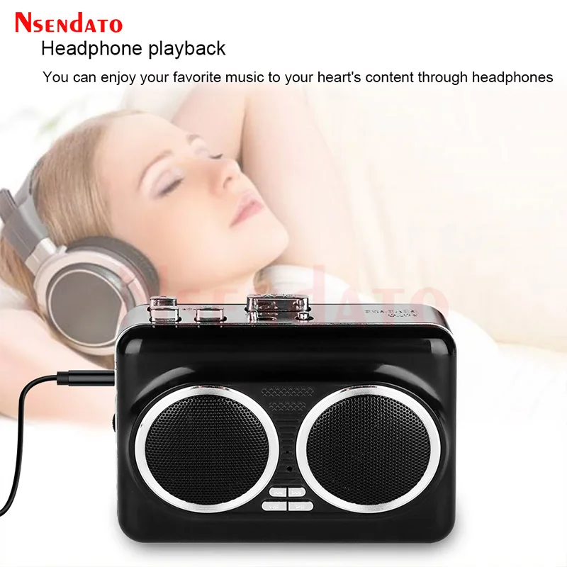 USB Cassette Player Music Tape to MP3 Converter Plug and Play Cassette Tape Player Convertor With Speaker For USB Flash disk PC