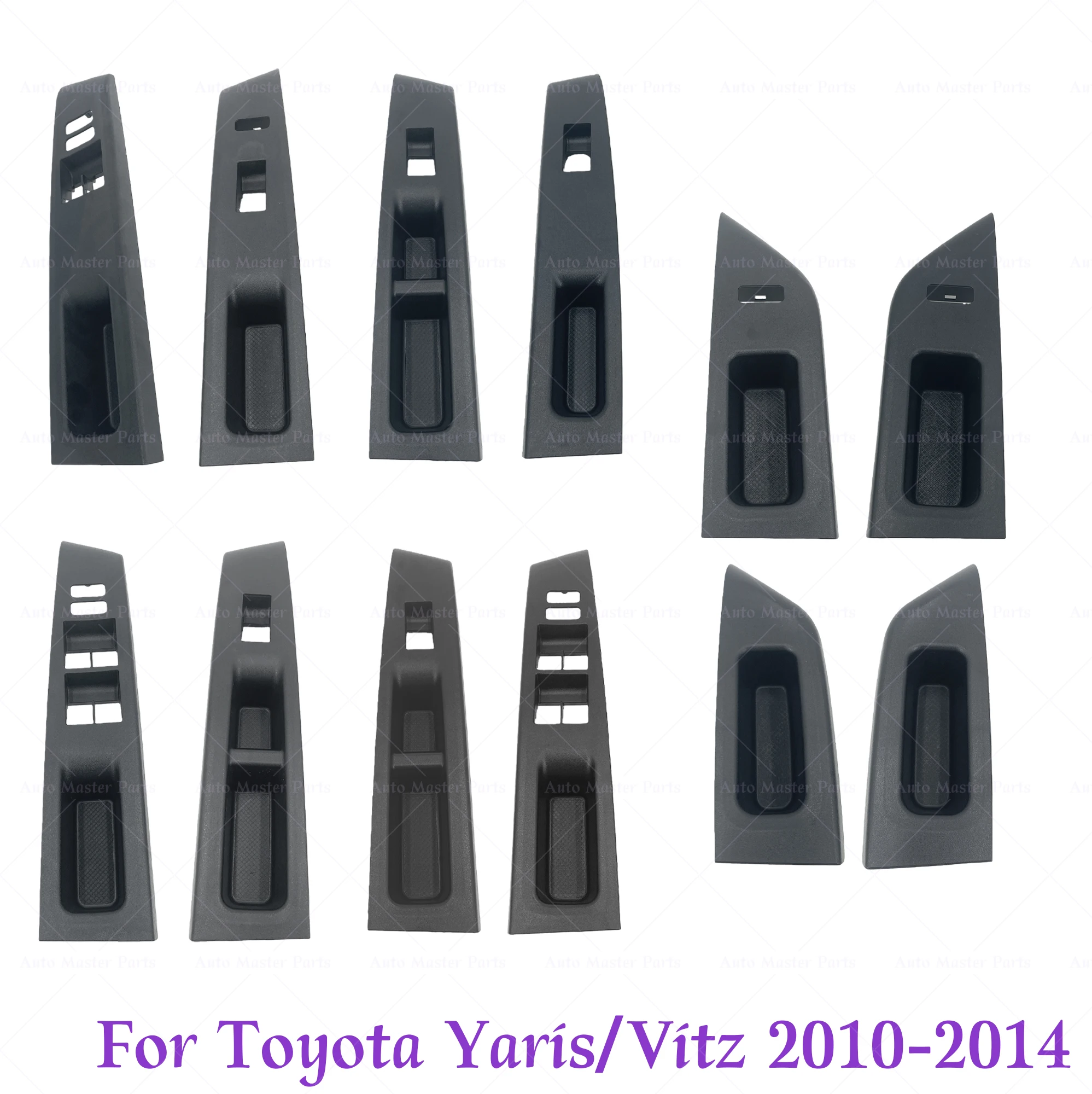 Toyota Yaris Vitz 용 윈도우 리프트 컨트롤 스위치 커버 팔걸이 패널..