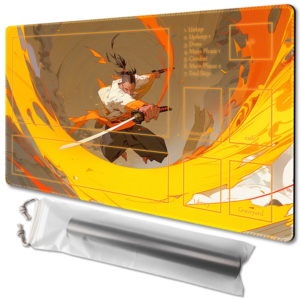 

Игровой коврик warrior-настольная игра TCG, размер 60x35 см