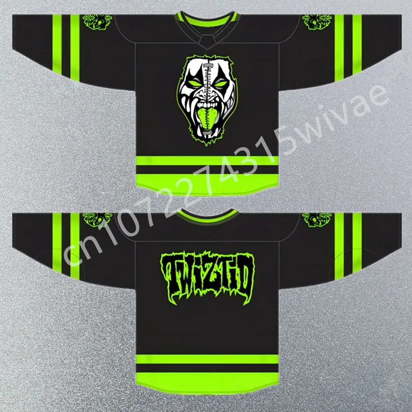 Ice Hockey Jerseys Twiztid Freek Show Embroidery Stitched Customize any number and name