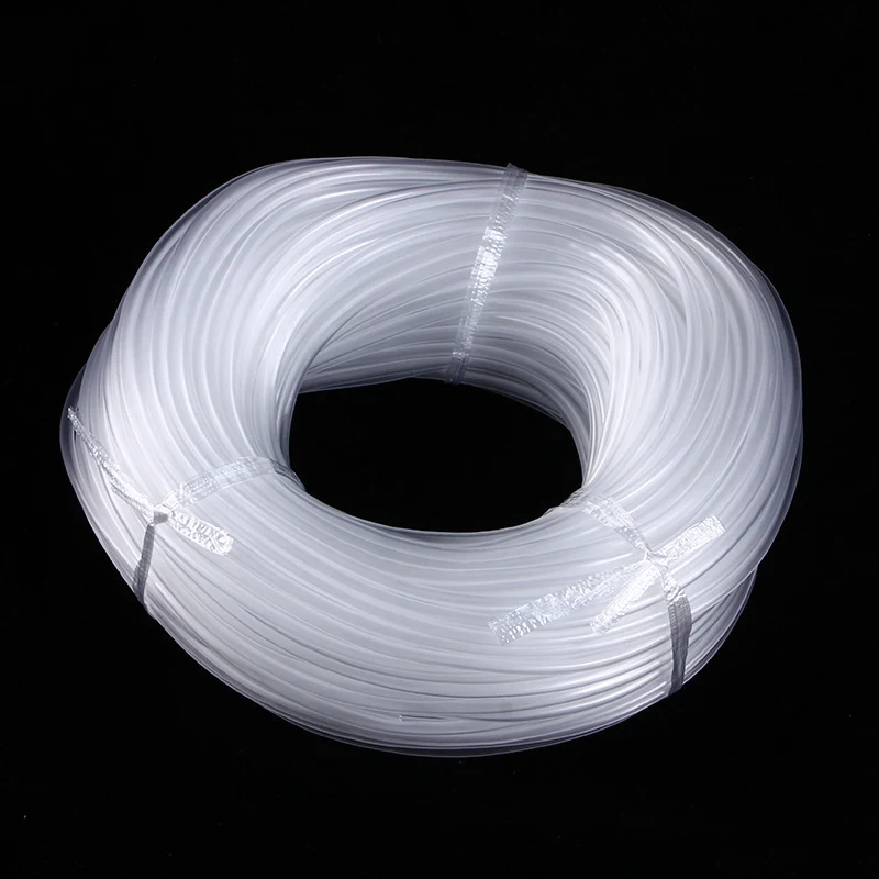 1~20m Aquarium Oxygen Pump Hose Air Bubble Stone Aquarium Fish Tank Pond Pump Tube 4*6mm White Black Colorful Flexible Tubes