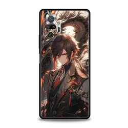 Cover per telefono Dragon Soft Genshin Impact