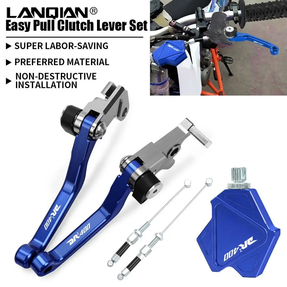 Motorcycle Accessories Aluminum Stunt Brake Clutch Lever Easy Pull