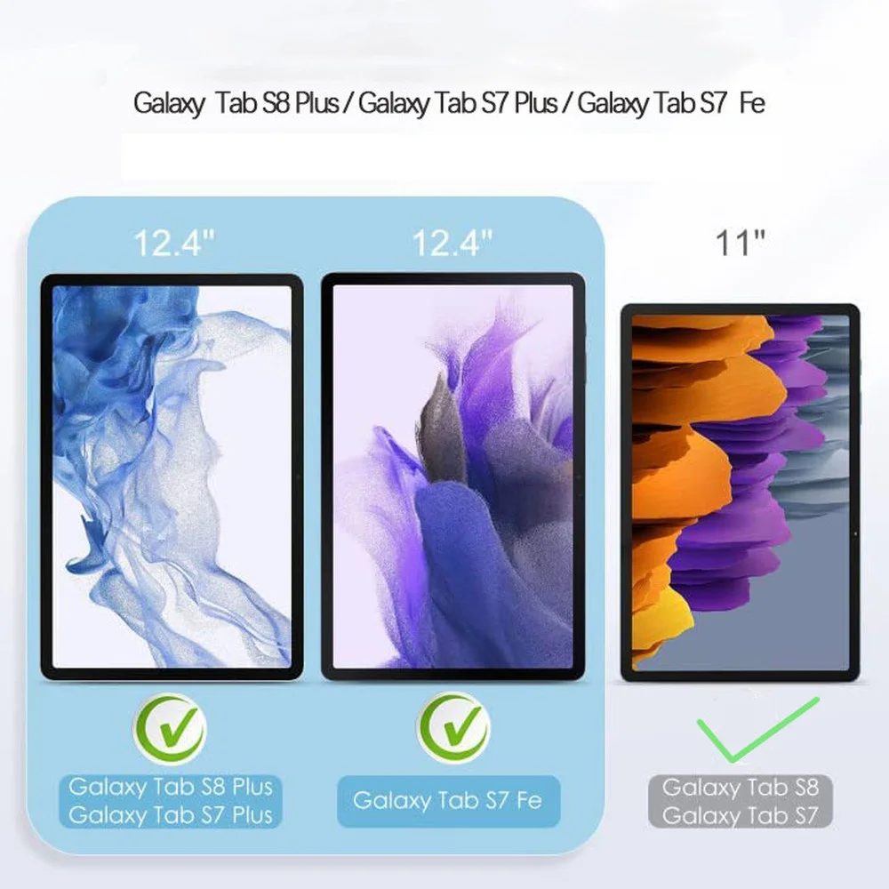 Tempered Glass Screen Protector For Samsung Galaxy Tab S7/S8