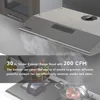 Under Cabinet Range Hood 30 inch with Ducted/Ductless Convertible, Kitchen Hoods Over Stove Vent, LED Light 6