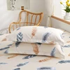 New Product 1pcs 100% polyester printing  fitted sheet with four corners and elastic band sheets hot sale（no pillowcase） 3