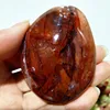 high quality Natural Stone Red Hematoid quartz Crystal palm Home Decoration Meditate And Chakra Healing Feng Shui Crystal 2