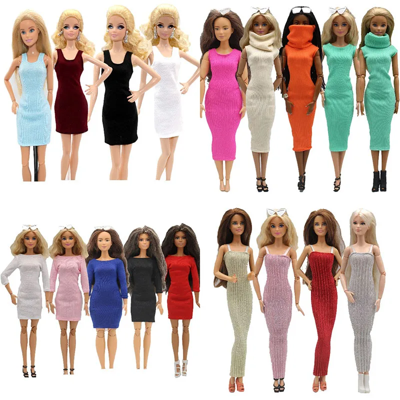 

Коллекция 1/6 года, блестящие топы для кукол, юбка, наряды, топы, брюки, блестящее облегающее платье, повседневная одежда, аксессуары, одежда 30 см для куклы Барби