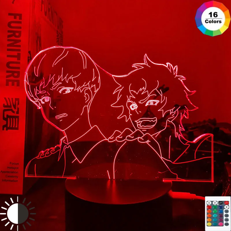 Devilman-Crybaby Led �߰� ����, ħ�� ��� ���� ���� �߰� ���� �ִϸ��̼� ���̺� 3d ����, Devilman Crybaby ��� ���