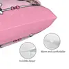 Custom Minnie Mouse Anime Cartoon Velvet Cute Throw Pillow Cases Rectangle 4