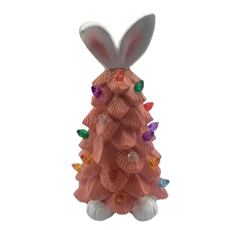 

Easter Rabbit Decoration Bunny Figure Craft Ornament Home Holiday Cute Bunny Easter Rabbit Decoration Cute Resin for home table