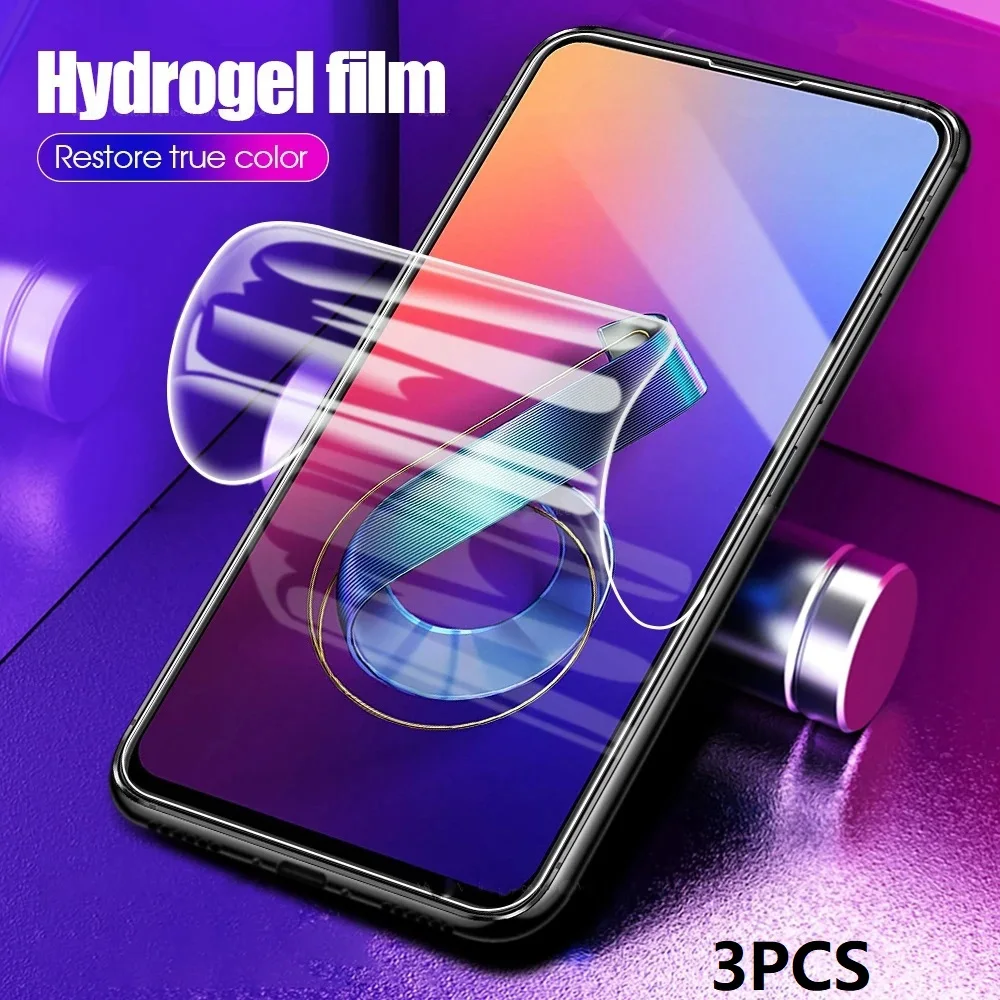 

Гидрогелевая пленка для Asus Rog Phone 7 5 3 6D 2 5S 6 Pro Zenfone 9 Zenfone 10 8z, 3 шт.