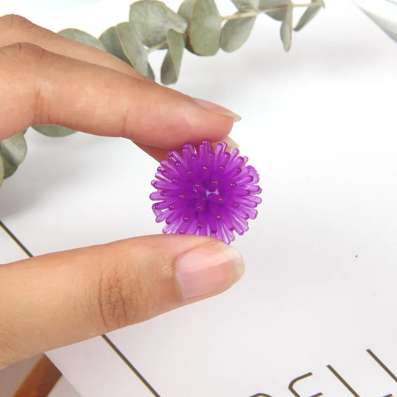 6pcs Spiky Ball Fidget Toy Small Size For Kids Children Autism Sensory ADHD Anxiety Relief Juguete Antiestres Exercise Grip Ball sensory fidget toy anti stress toy fidget toy finger sensory toy