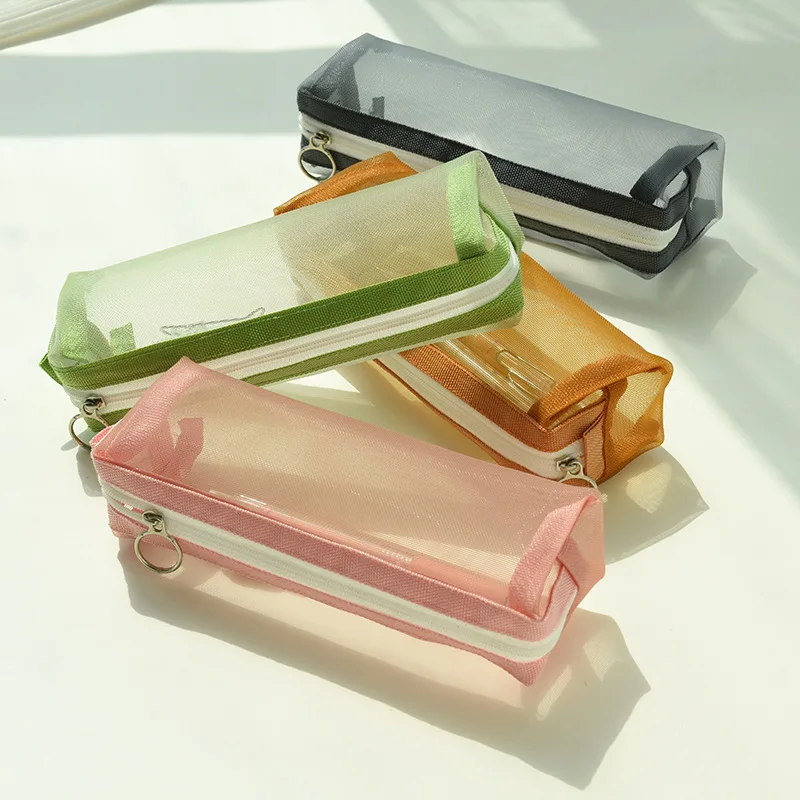 1pc Clear Pencil Bag