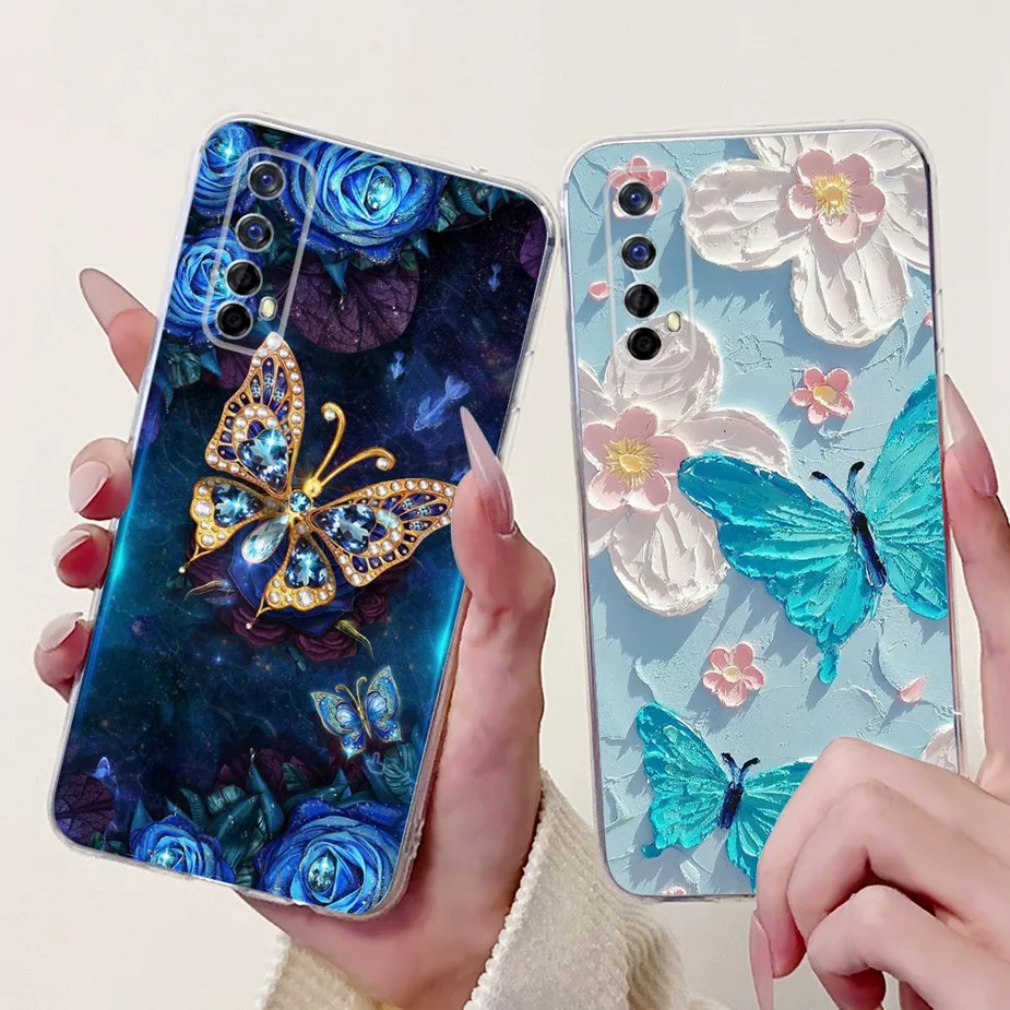 Cute Cat Luxury Painted Soft Silicone Phone Case Cover