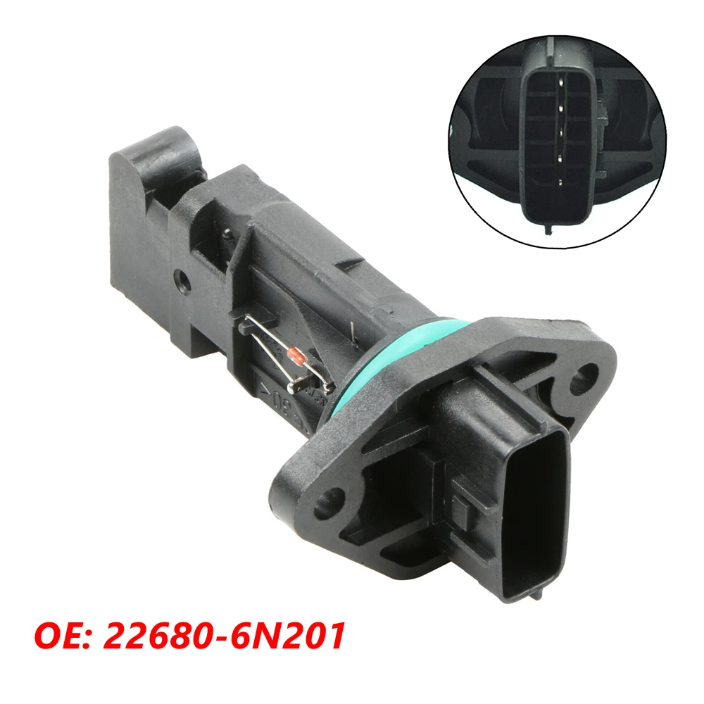 

22680-6N200 MAF Mass Air Flow Meter Sensor For Nissan Maxima Pathfinder Infiniti I35 2002-2003 22680-6N201 22680-6N20A