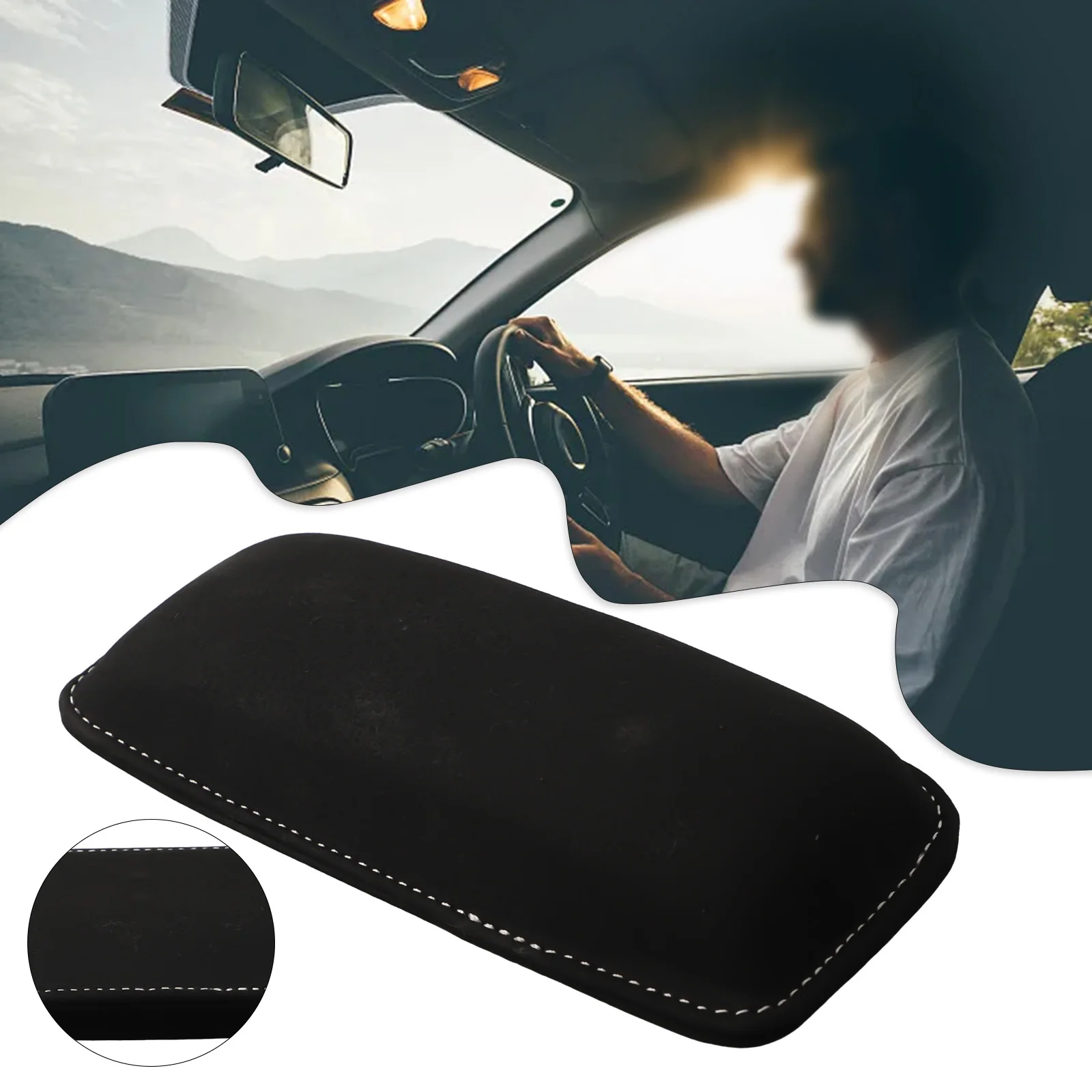 

New Practical Car Pad Leg Thigh Pillow Cushion Memory Foam Support Tools Knee Pad Door Central Leg Cushions Car Accessories