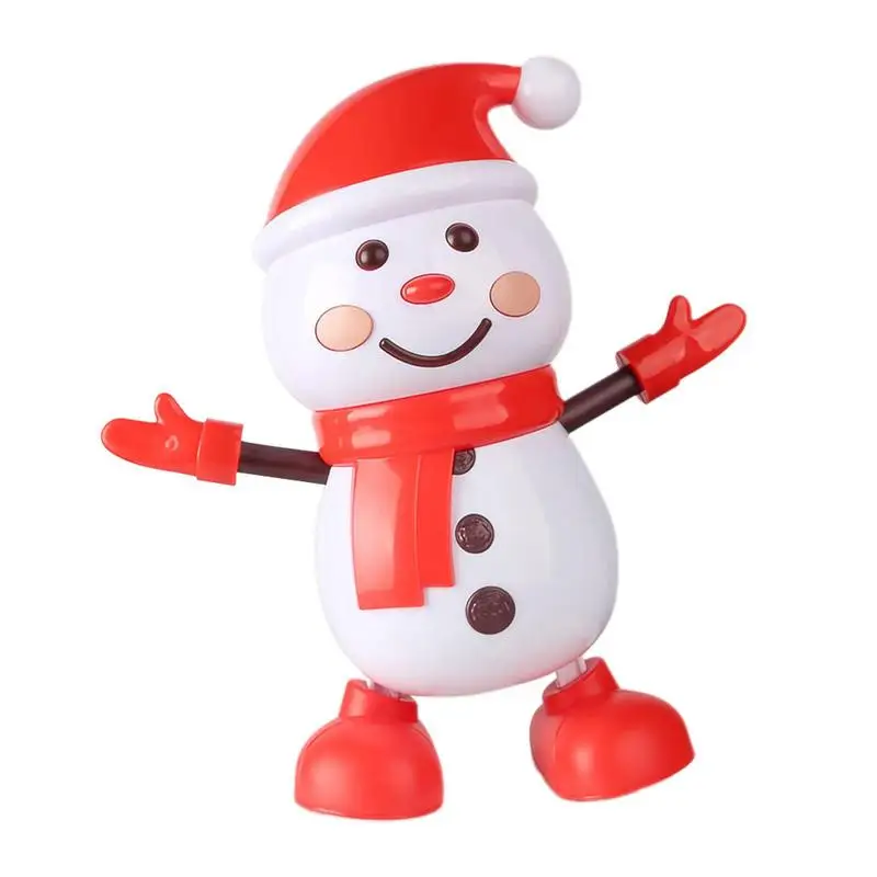 

Electric Dancing Toy Portable Standing Santa Twerking Toy Multifunctional Christmas Ornaments Great Festival Gift for Children