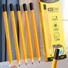 (M&G) Bold 2B Triangular Wooden Pole Pose Pencil Exam Sketching Drawing Student Practice Pencil Children's Pose Pencil 12PCS 2