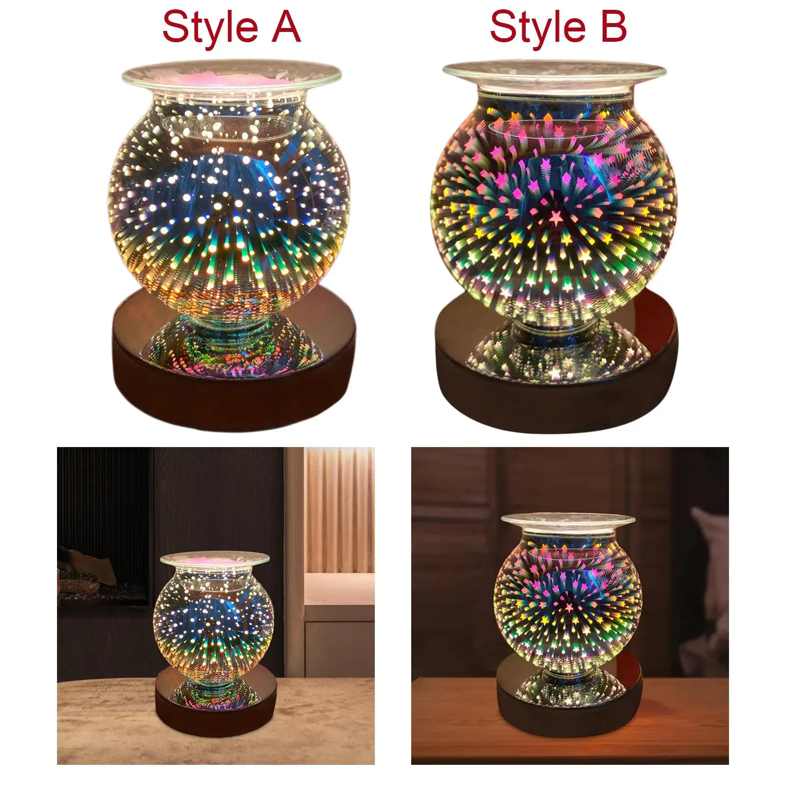 Electric Wax Melt Warmer Fragrance Night Light for Office Home Decoration Electric Wax Melt Warmer Fragrance Night Light for Office Home Decoration