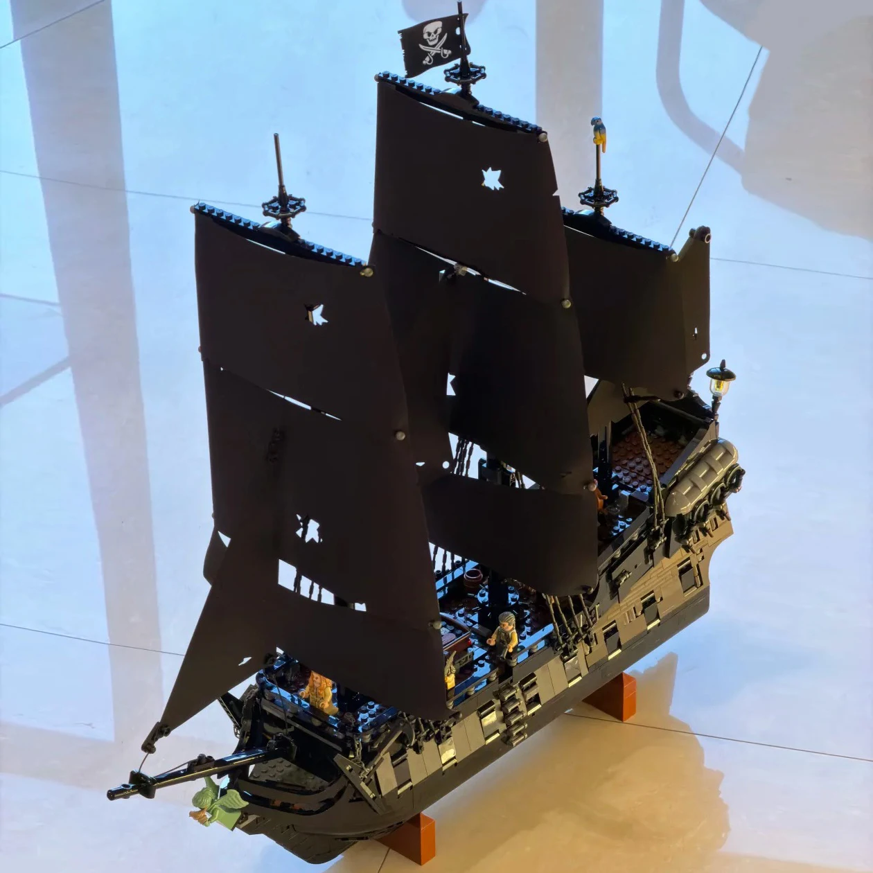 2026 신제품 MOC 2862 PCS 블랙펄 해적선 조립 블록 선박 범선 브릭 장난감 어린이 생일 선물