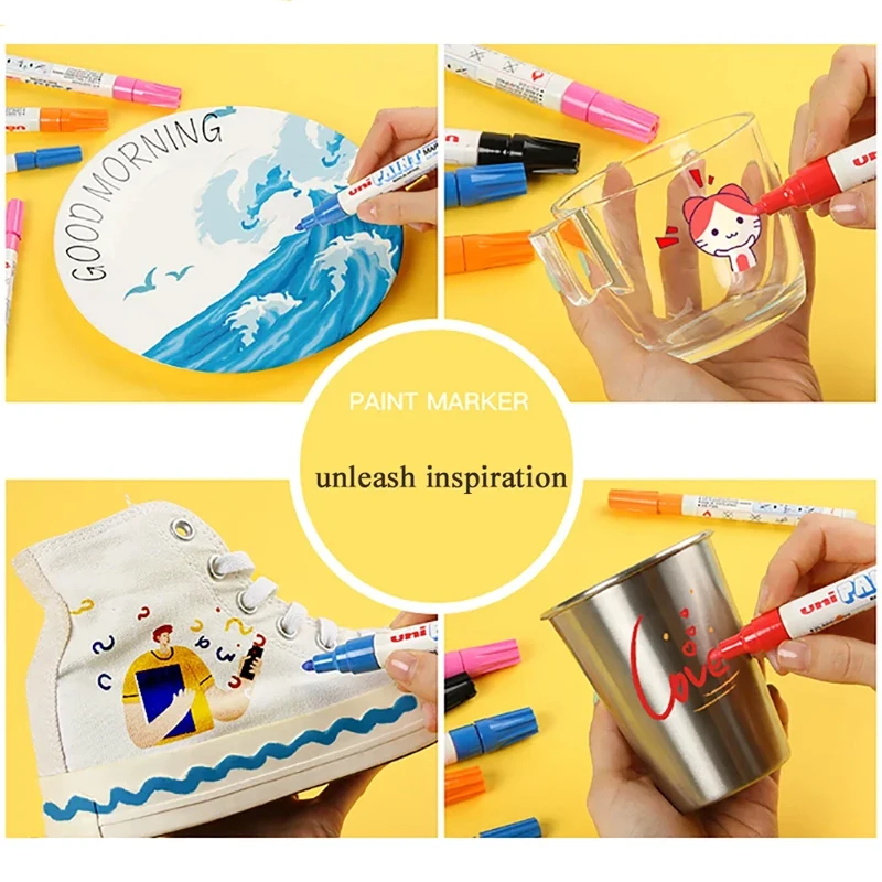 Permanent Marker Pens 1pcs Colored Oil Waterproof Writing