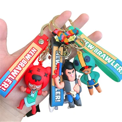 Anime 3D Cartoon Keychain Schoolbag Pendant Spike Nita Key Bag Decoration Collection Ornament Kids Toys Birthday Gift anime ornament