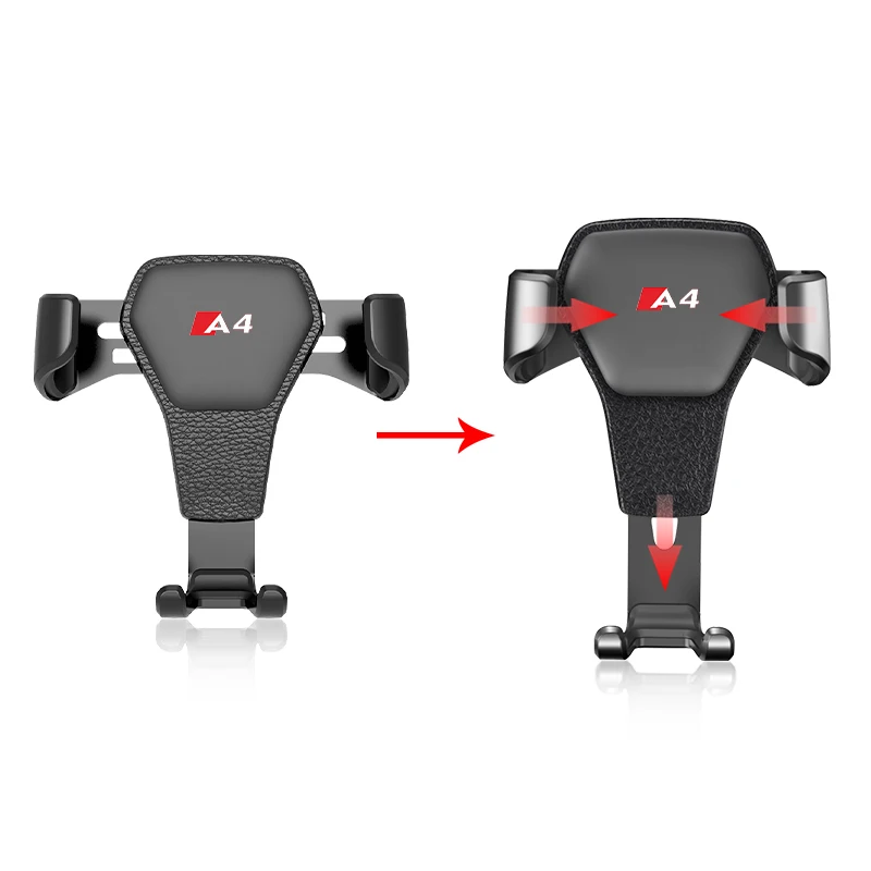 Car Mobile Phone Holder Air Vent Clip GPS navigation For Audi Sline A3 A4 A5 A6 A7 A8 TT Q3 Q5 A1 Q3 Q5 Q7 S3 S4 S5 S8 Car Goods