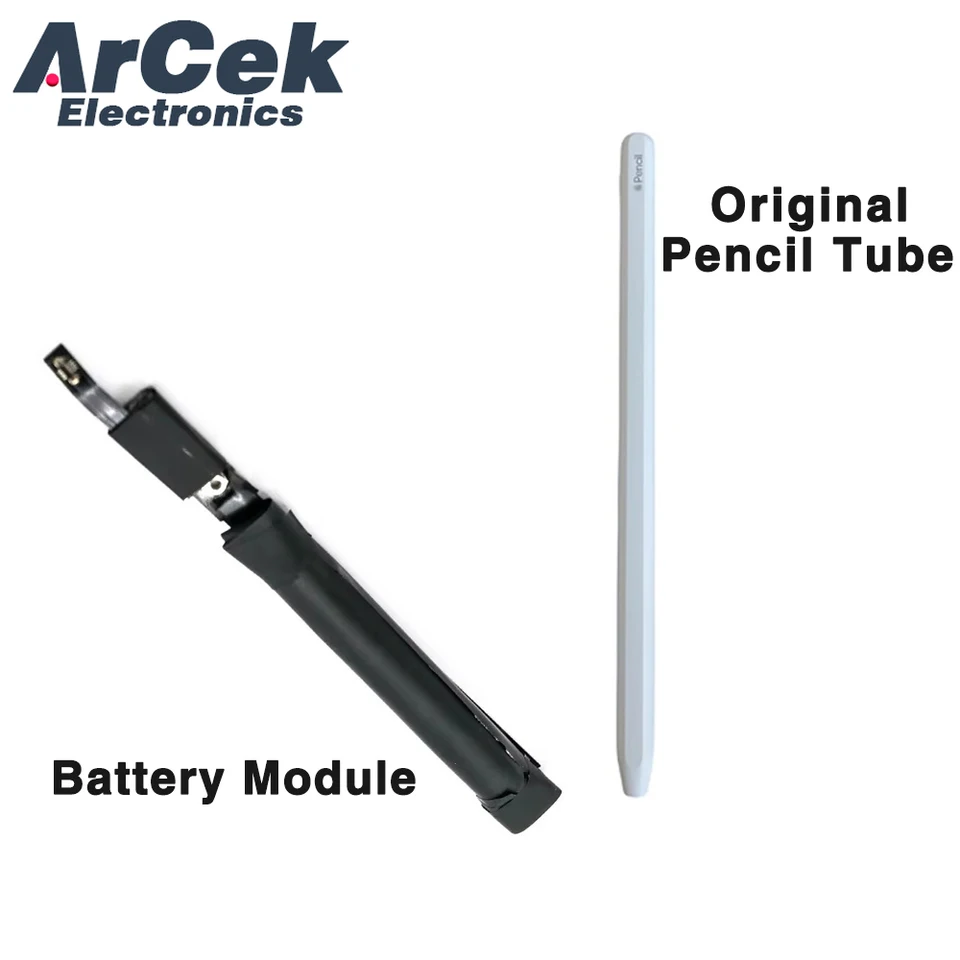 Original Pencil Tube with New Replacement Battery Module for Apple