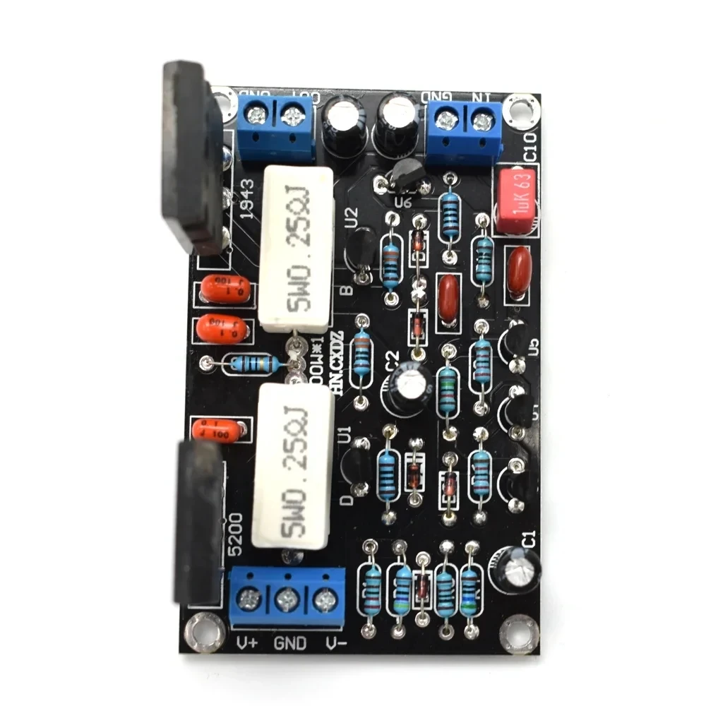 Audio Amplifier 2SC5200+2SA1943 Tube 100W DC 35V Mono Channel HIFI
