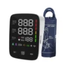 Kingclinic LED Backlit Screen Automatic Upper Arm BP Monitor Electronic Blood Pressure Machine 2X120 Groups Adjustable BP Cuff 5
