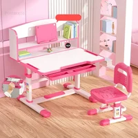 Kindergarten Homestay Children Furniture Sets Kids Bedroom Dormitory Learning Table Chairs Suit School Study Desks with Drawer m 3