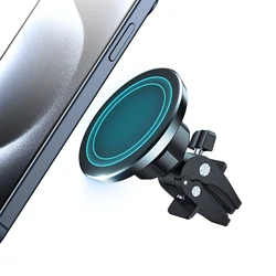 Magnetic Universal Car Mount Holder for Portable Electronic Devices (Black)