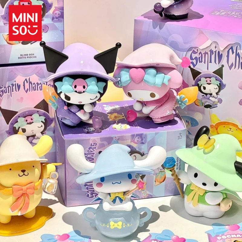 

New Genuine Miniso Sanrio Magic Stories Story Series Blind Box Kuromipacha Dog Jade Guigou Festival Gift toy
