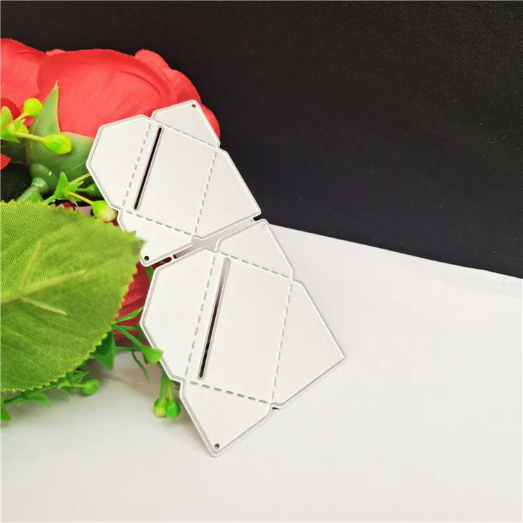 LunarCharm Cornice di sfondo 3D per scrapbooking, fustellatura in metallo, creazione di album e biglietti, decorazioni, artigianato di carta, fustellatura in metallo, decorazioni per feste e matrimoni
