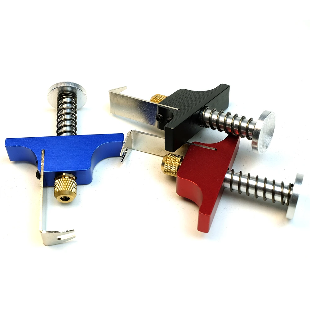 Outil d'extraction d'hélices en aluminium pour drone FPV, vue rapprochée des broches
