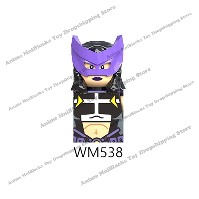Movie Batman The Joker Harley Quinn Wonder Woman mini action toy figures building blocks Assemble bricks kid gifts WM6080 WM6100 WM538