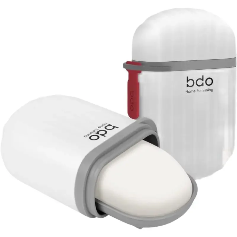 1 PC แบบพกพาจานสบู่ปิดผนึกกล่องเก็บกันน้ํา Home ห้องน้ําสบู่กล่องกลางแจ้งกล่องสบู่กล่องถาด 1