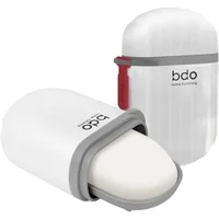 1 PC แบบพกพาจานสบู่ปิดผนึกกล่องเก็บกันน้ํา Home ห้องน้ําสบู่กล่องกลางแจ้งกล่องสบู่กล่องถาด 1