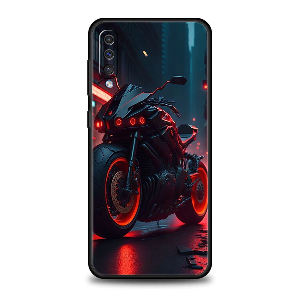 Durable Silicone Motorcycle Phone Case Cover