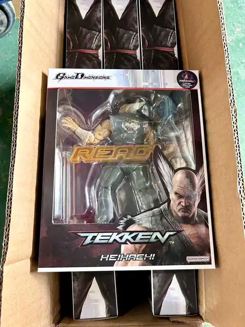 Bandai-Figuras de ação genuínas Namco para crianças, Tekken 7, HEIHACHI  MISHIMA ACTION, brinquedos para meninos e meninas, presentes colecionáveis,  1, 12 - AliExpress